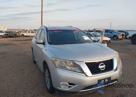 2014 Nissan Pathfinder Platinum/S/Sl/Sv z USA, uszkodzony, nr VIN 5N1AR2MN0ECU09831